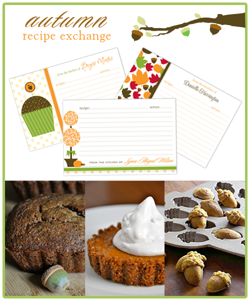 Recipe Swap Fall Party Idea: Recipe Swap